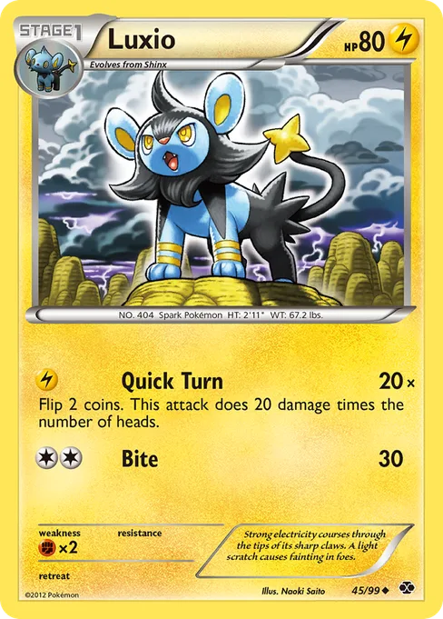 Luxio, Next Destinies #45
