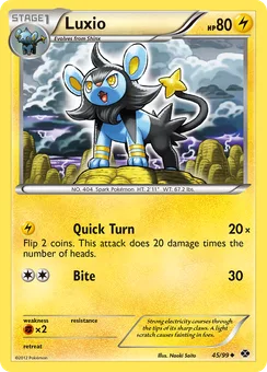 Luxio, Normal