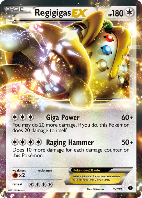 Regigigas-EX, Next Destinies #82