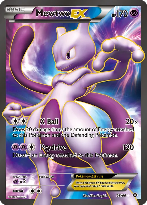 Mewtwo-EX, Next Destinies #98