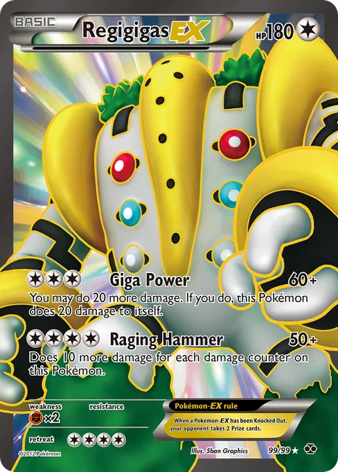 Regigigas-EX, Next Destinies #99
