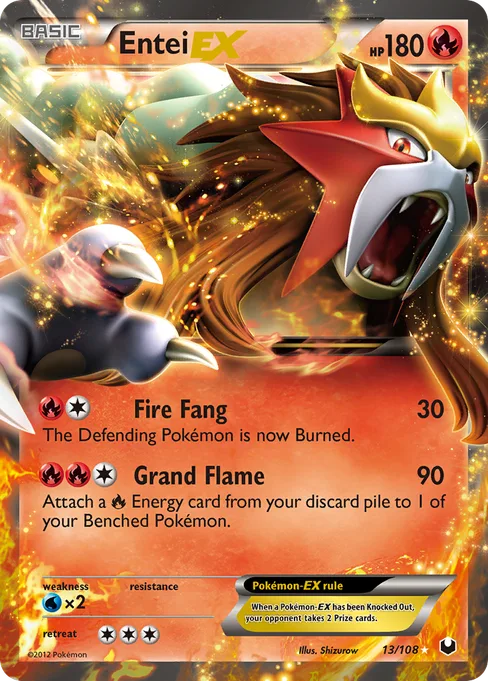 Entei-EX, Dark Explorers #13