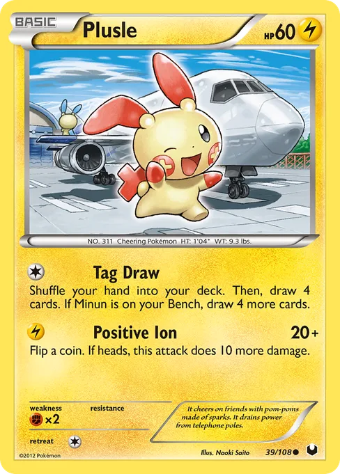 Plusle, Dark Explorers #39