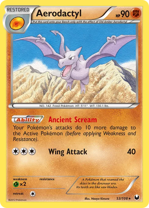 Aerodactyl, Dark Explorers #53