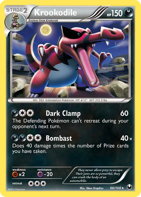 Krookodile, Dark Explorers #66