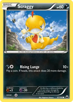 Scraggy, Normal