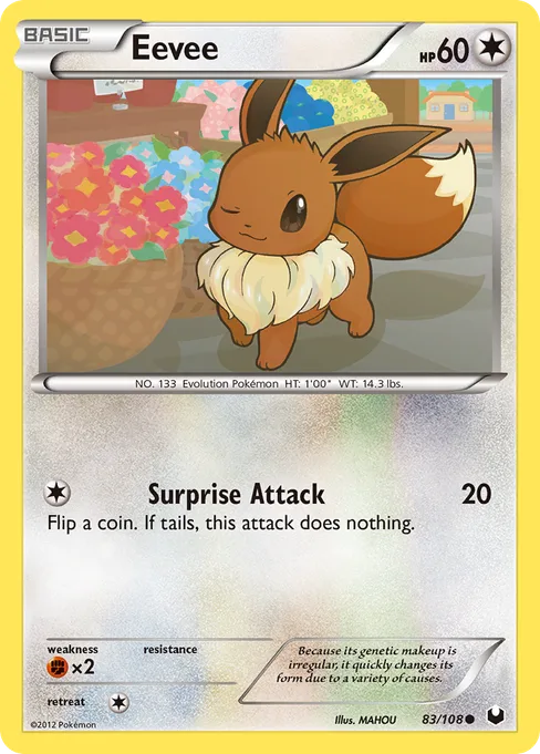 Eevee, Dark Explorers #83