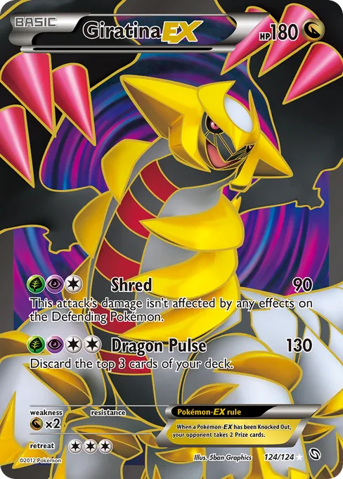 Giratina-EX, Dragons Exalted #124