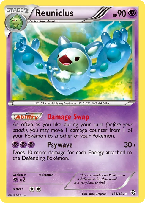 Reuniclus, Dragons Exalted #126