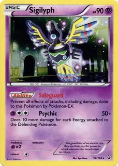 Sigilyph, Cosmos holo