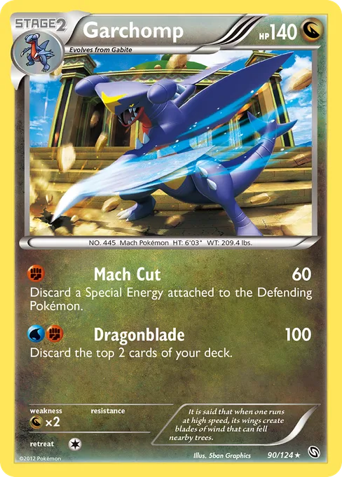 Garchomp, Dragons Exalted #90
