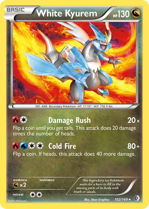 White Kyurem, Boundaries Crossed #102