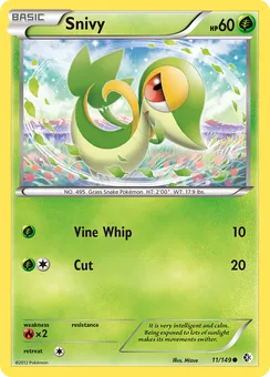 Snivy, Normal