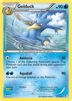 Golduck, Normal