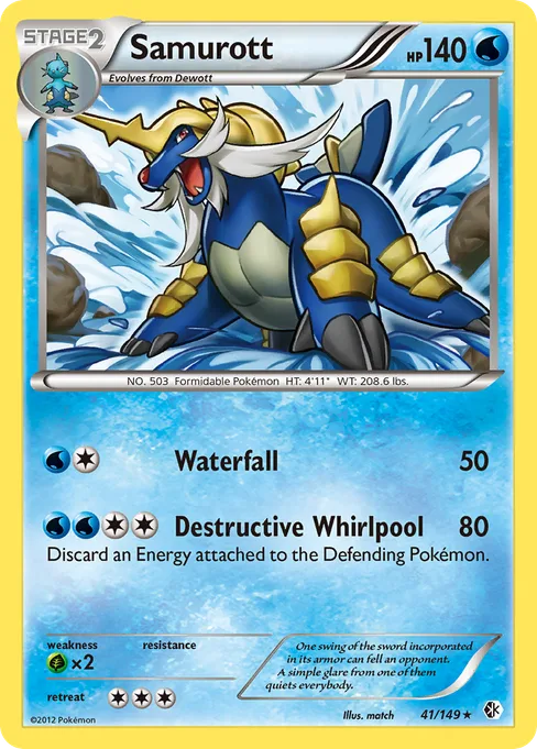 Samurott, Boundaries Crossed #41