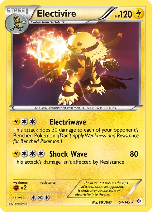 Electivire, Boundaries Crossed #54