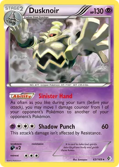 Dusknoir, Holofoil