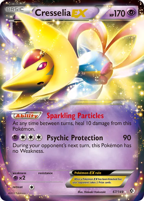 Cresselia-EX, Boundaries Crossed #67