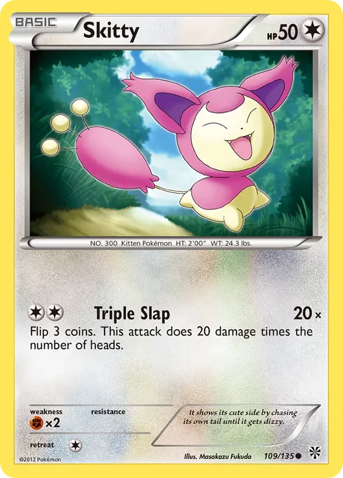 Skitty, Plasma Storm #109