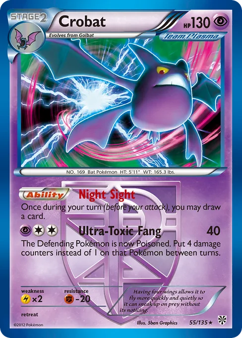 Crobat, Plasma Storm #55
