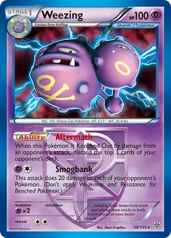 Weezing, Holofoil