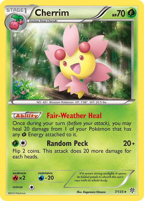 Cherrim, Plasma Storm #7
