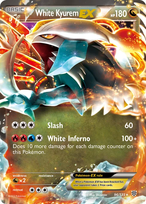 White Kyurem-EX, Plasma Storm #96