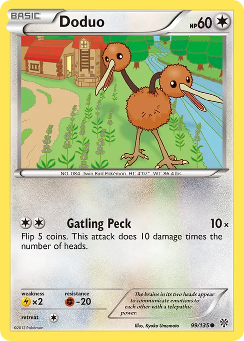 Doduo, Plasma Storm #99