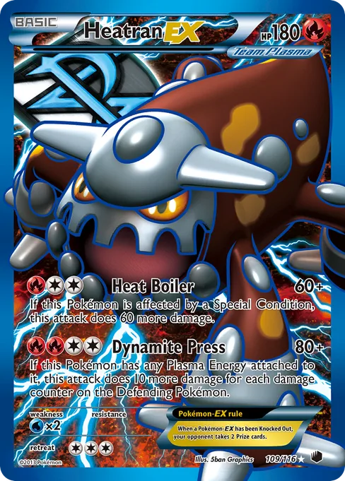 Heatran-EX, Plasma Freeze #109