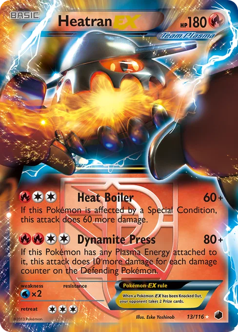 Heatran-EX, Plasma Freeze #13