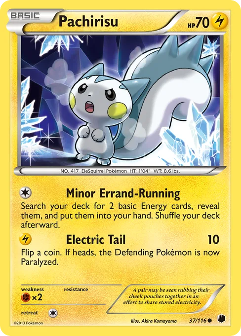 Pachirisu, Plasma Freeze #37