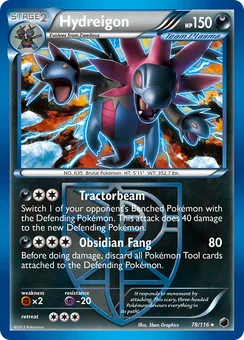 Hydreigon, Holofoil