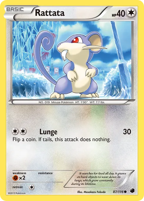 Rattata, Plasma Freeze #87