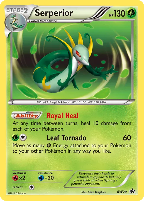 Serperior, BW Black Star Promos #BW20