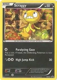 Scraggy, Cosmos holo