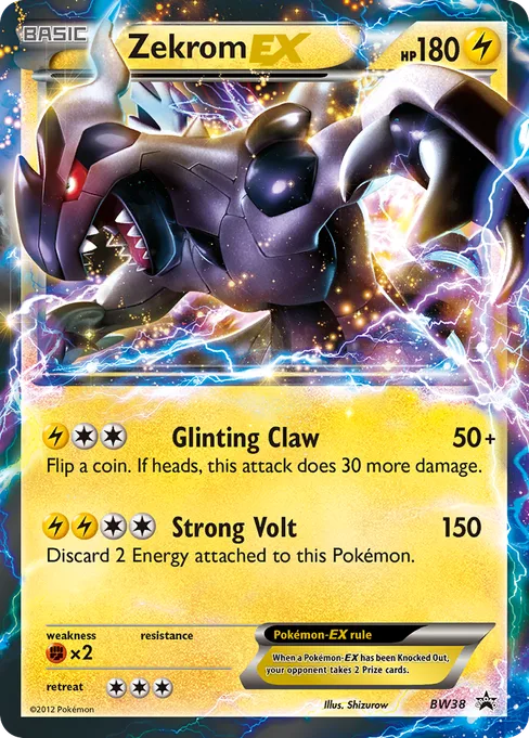 Zekrom-EX, BW Black Star Promos #BW38