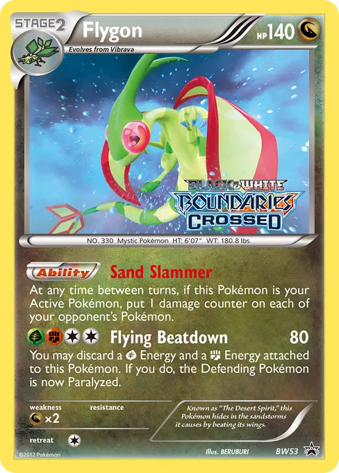 Flygon, BW Black Star Promos #BW53