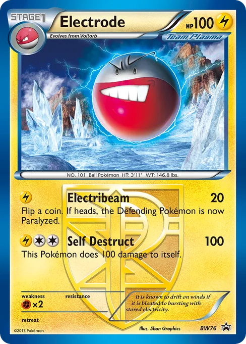 Electrode, BW Black Star Promos #BW76