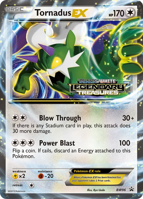 Tornadus-EX, BW Black Star Promos #BW96