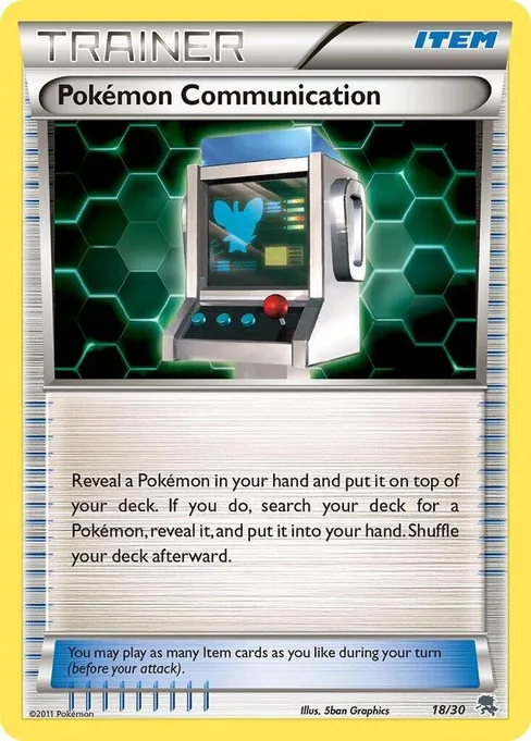 Pokemon Communication, BW Trainer Kit: Excadrill & Zoroark #18