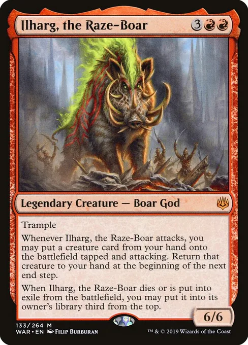 Ilharg, the Raze-Boar, War of the Spark #133