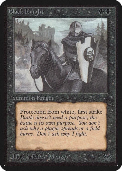 Black Knight, Limited Edition Alpha #94