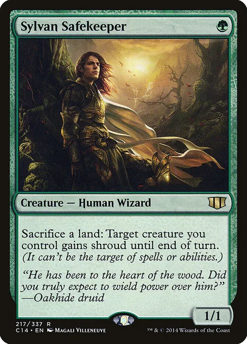 Sylvan Safekeeper, Commander 2014 #217