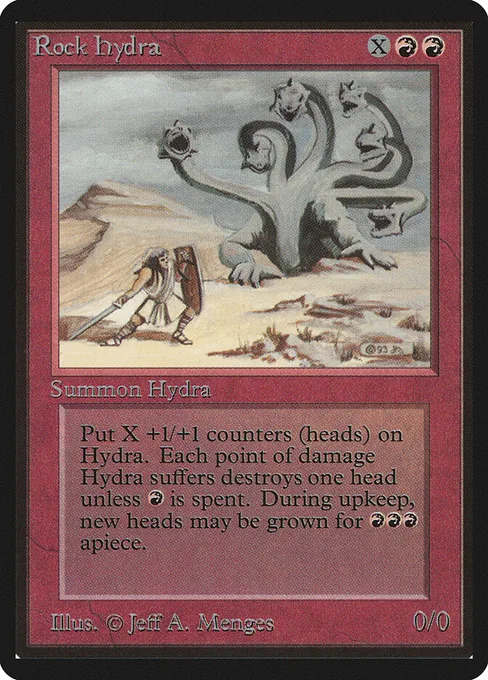 Rock Hydra, Limited Edition Beta #172