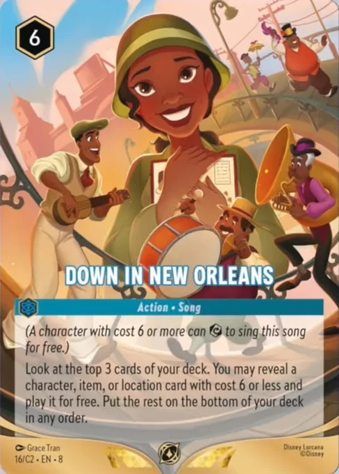 Down In New Orleans, Lorcana Challenge Year 3 #16