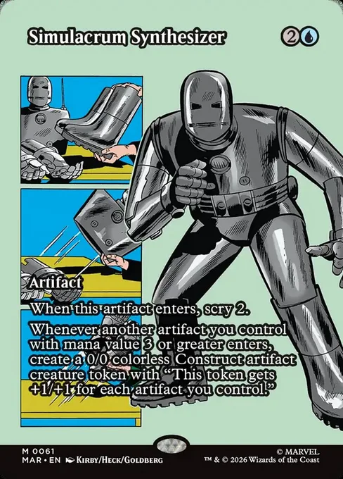 Simulacrum Synthesizer, Marvel Universe #61