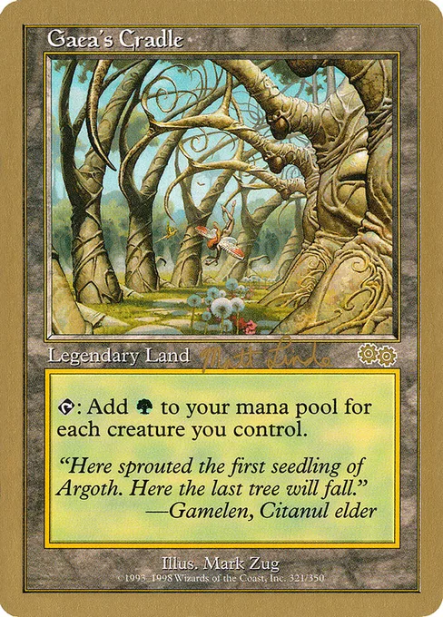 Gaea's Cradle, World Championship Decks 1999 #ml321