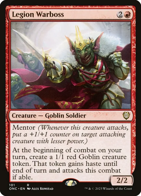 Legion Warboss, Phyrexia: All Will Be One Commander #101