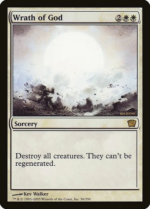 Wrath of God, Ninth Edition #56★