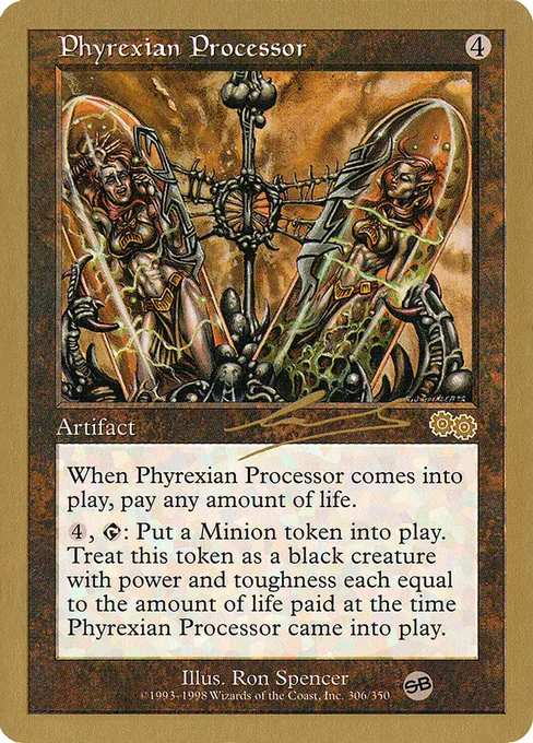 Phyrexian Processor, World Championship Decks 2000 #nl306sb